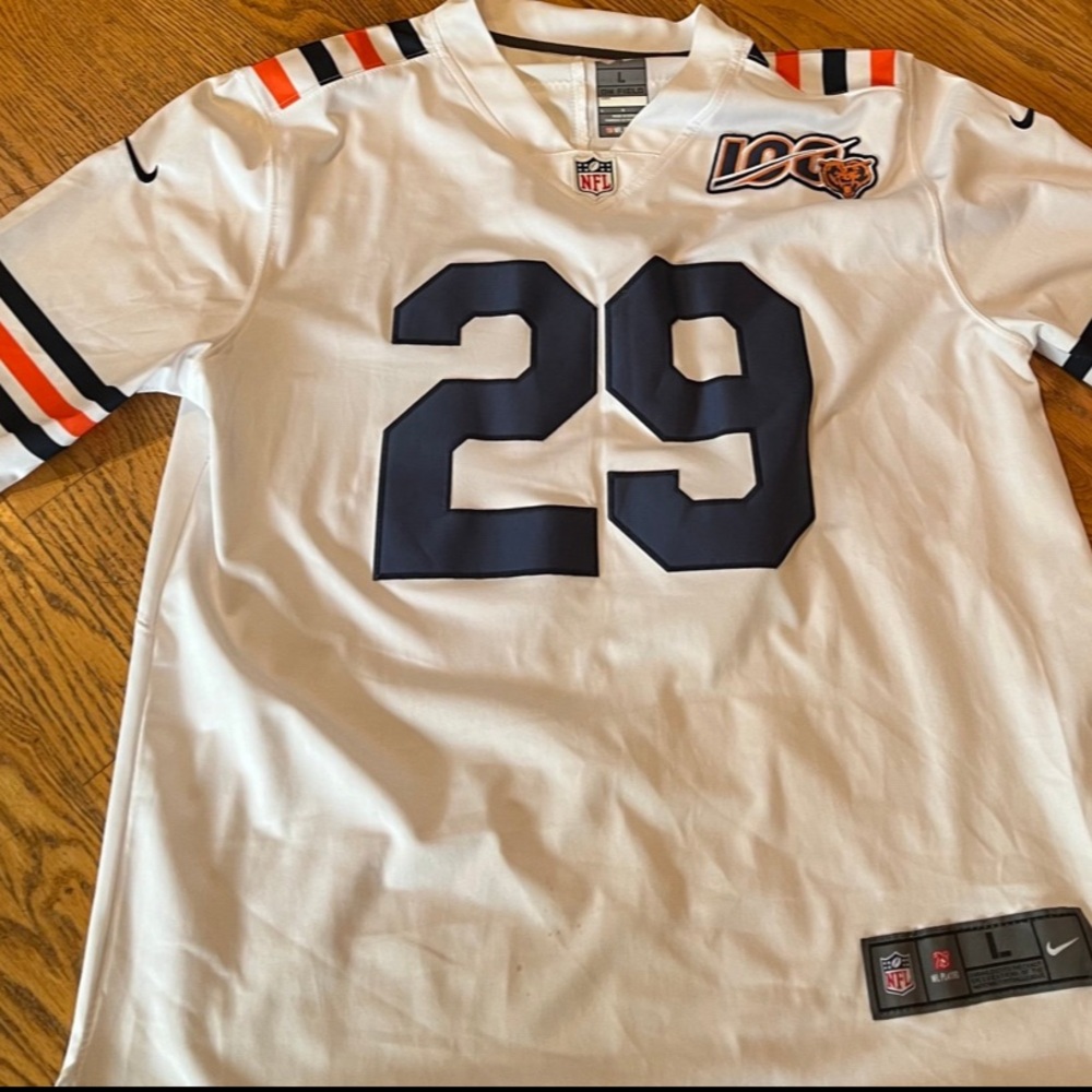 Nike NFL White and Navy Jersey
